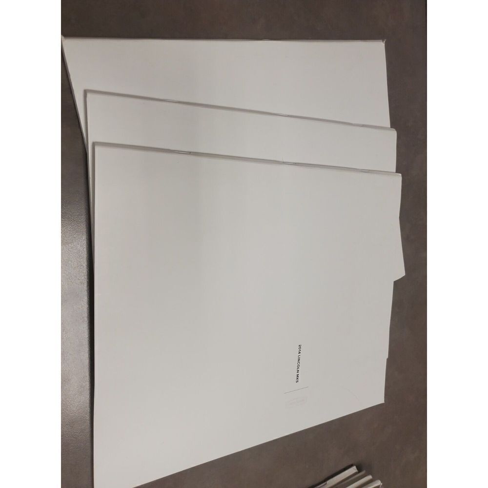 2014 Lincoln MKS Original Sales Brochure